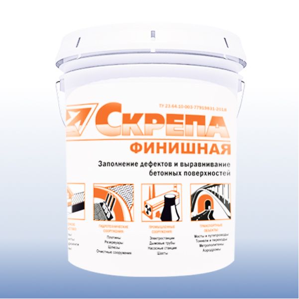 Скрепа ФИНИШНАЯ (20 кг.) ведро
