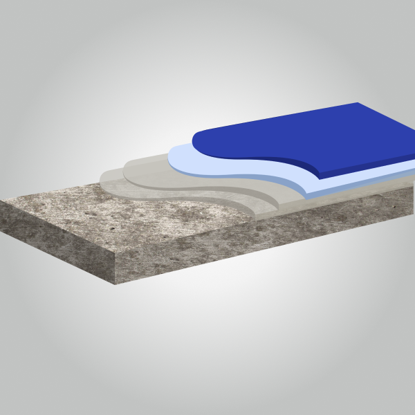Полиуретан-цементное покрытие пола Umatex Floor HT420