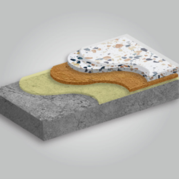 Umatex Terrazzo HT410 Полимер-цементное покрытие пола